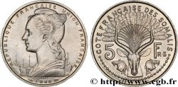 SOMALIA FRANCESA Essai de 5 Francs 1948 Paris