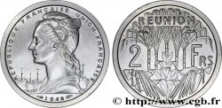 ÎLE DE LA RÉUNION - UNION FRANCAISE 2 Francs Union Française en aluminium 1948 Paris