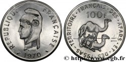DJIBOUTI - Territoire français des AFARS et des ISSAS Essai de 100 Francs Marianne / dromadaires 1970 Paris