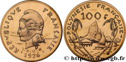 FRENCH POLYNESIA Essai de 100 Francs 1976 Paris