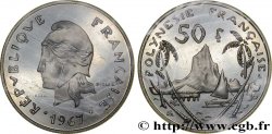 FRENCH POLYNESIA Essai de 50 Francs 1967 Paris
