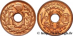 FRENCH INDOCHINA 1/2 Centième 1939 Paris