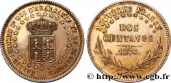 KINGDOM OF AURAUCANIA AND PATAGONIA - NEW FRANCE Dos Centavos 1er type 1874
