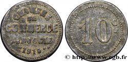 ALGERIA Faux 10 Centimes Chambre de Commerce de Bougie 1915