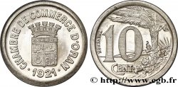 ALGÉRIE 10 Centimes Chambre de Commerce d’Oran 1921