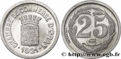 ALGERIA 25 Centimes Chambre de Commerce d’Oran 1921