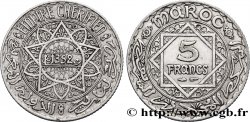 MAROKKO - FRANZÖZISISCH PROTEKTORAT 5 Francs AH1352 1933 Paris