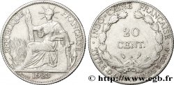 INDOCHINE FRANÇAISE 20 Centièmes 1923 Paris