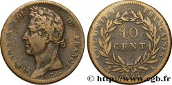 COLONIES FRANÇAISES - Charles X, pour la Guyane et le Sénégal 10 Centimes Charles X 1825 Paris - A