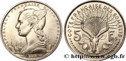 SOMALIA FRANCESA Essai de 5 Francs 1948 Paris