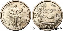 FRENCH POLYNESIA - French Oceania Essai de 50 Centimes établissements français de l’Océanie 1949 Paris