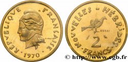 NUOVO EBRIDI (VANUATU dopo1980) Essai de 2 Francs 1970 Paris