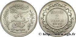 TUNISIE - PROTECTORAT FRANÇAIS 2 Francs AH1335 1916 Paris - A