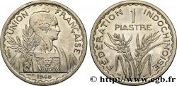 INDOCHINE FRANÇAISE 1 Piastre ESSAI Fédération Indochinoise 1946 Paris