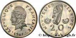 NUEVAS HÉBRIDAS (VANUATU desde 1980) Essai de 20 Francs 1967 Paris