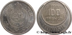TUNISIA - FRENCH PROTECTORATE Essai 100 Francs AH1370 1950 Paris