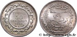 TUNISIE - PROTECTORAT FRANÇAIS 50 Centimes AH1335 1916 Paris
