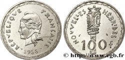 NUEVAS HÉBRIDAS (VANUATU desde 1980) 100 Francs 1966 Paris