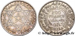 MAROC - PROTECTORAT FRANÇAIS 200 Francs AH 1372 1953 Paris