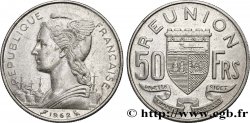 REUNION ISLAND 50 Francs / armes de la Réunion 1962 Paris