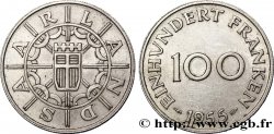 SAARLAND 100 Franken 1955 Paris 