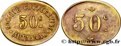 ALGÉRIE 50 Centimes Société Coopérative Altairac N.D.