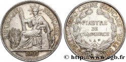 FRENCH INDOCHINA 1 Piastre de Commerce 1907 Paris