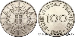 SAARLAND 100 Franken 1955 Paris 