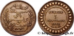 TUNISIA - FRENCH PROTECTORATE 5 Centimes AH1330 1912 Paris