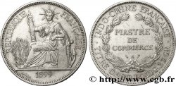 FRENCH INDOCHINA 1 Piastre de Commerce 1899 Paris