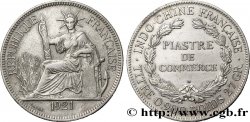 FRENCH INDOCHINA 1 Piastre de Commerce 1921 Heaton