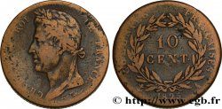 COLONIES FRANÇAISES - Charles X, pour la Guyane et le Sénégal 10 Centimes Charles X 1825 Paris - A
