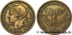TOGO - MANDATO FRANCESE 50 Centimes 1924 Paris