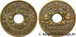 SYRIE - TROISIÈME RÉPUBLIQUE 2 1/2 Piastres Etat de Syrie 1940 Paris
