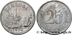 AFRIQUE FRANÇAISE - SÉNÉGAL 25 Centimes Chambre de Commerce Dakar 1920