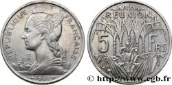 REUNION 5 Francs 1955 Paris