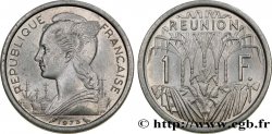 ISLA DE LA REUNIóN 1 Franc Marianne / canne à sucre 1973 Paris