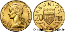 REUNION 20 Francs Marianne / armes 1955 Paris