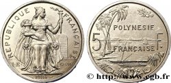 FRENCH POLYNESIA 5 Francs I.E.O.M. Polynésie Française 1984 Paris