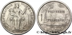 FRENCH POLYNESIA 1 Franc I.E.O.M. 1975 Paris