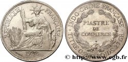 FRENCH INDOCHINA 1 Piastre de Commerce 1922 Heaton