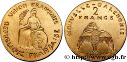 NOUVELLE CALÉDONIE Essai de 2 Francs type sans listel 1948 Paris