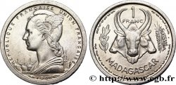 MADAGASCAR French Union 1 Franc 1948 Paris