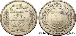 TUNISIA - FRENCH PROTECTORATE 1 Franc AH1325 1907 Paris