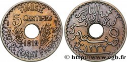 TUNISIA - FRENCH PROTECTORATE 5 Centimes AH 1337 1919 Paris