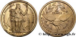 NEW CALEDONIA Essai de 2 Francs 1949 Paris