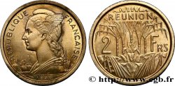 ÎLE DE LA RÉUNION Essai de 2 Francs 1948 Paris