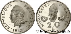 NUEVAS HÉBRIDAS (VANUATU desde 1980) Essai de 20 Francs 1967 Paris