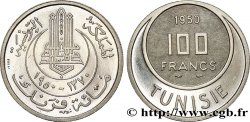 TUNISIE - PROTECTORAT FRANÇAIS Essai 100 Francs AH1370 1950 Paris