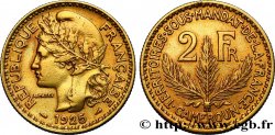CAMERUN - Territorios sobre mandato frances 2 Francs 1925 Paris